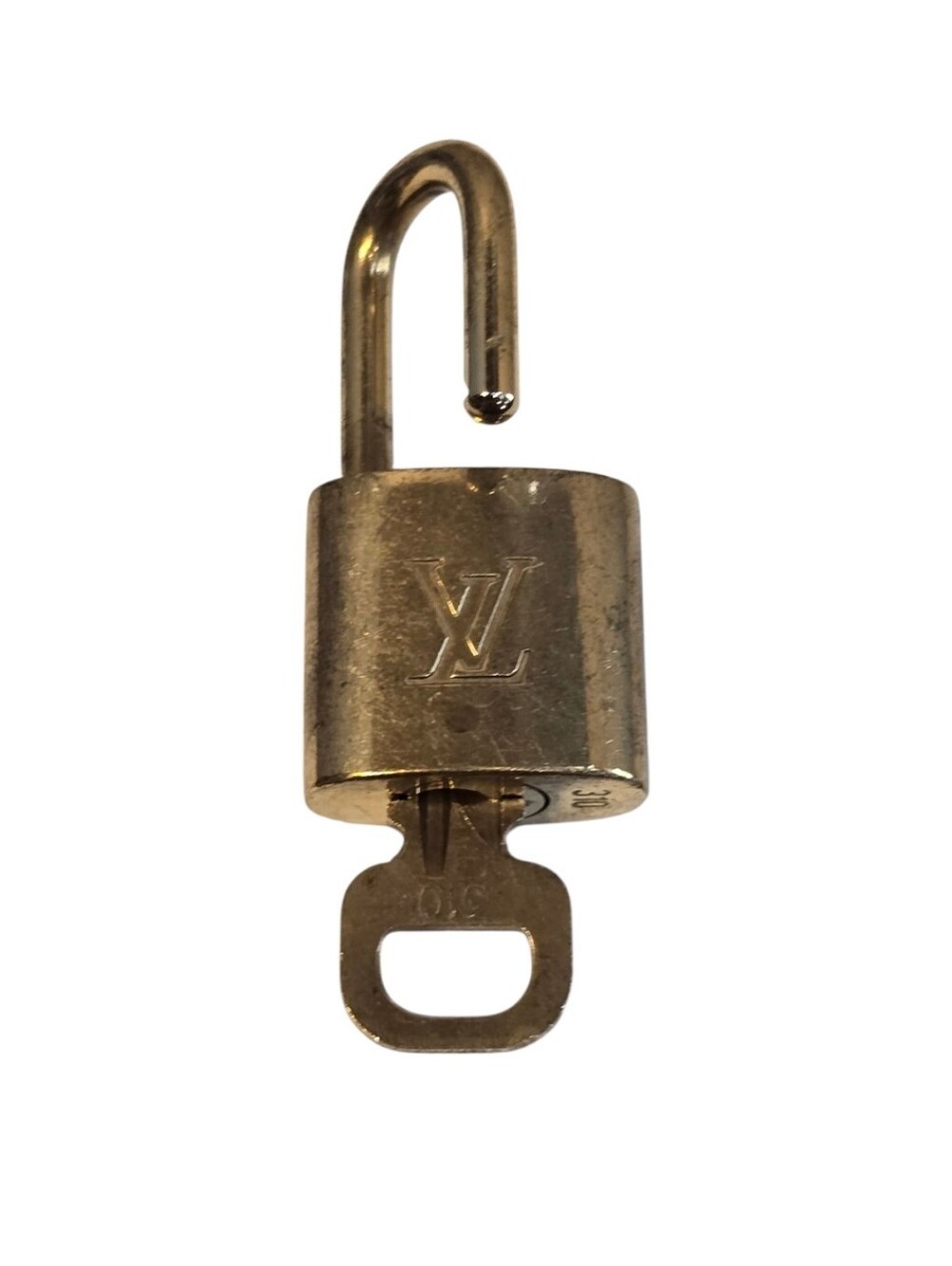 Louis Vuitton LV #310 Brass Lock & Key - Picture 4 of 5